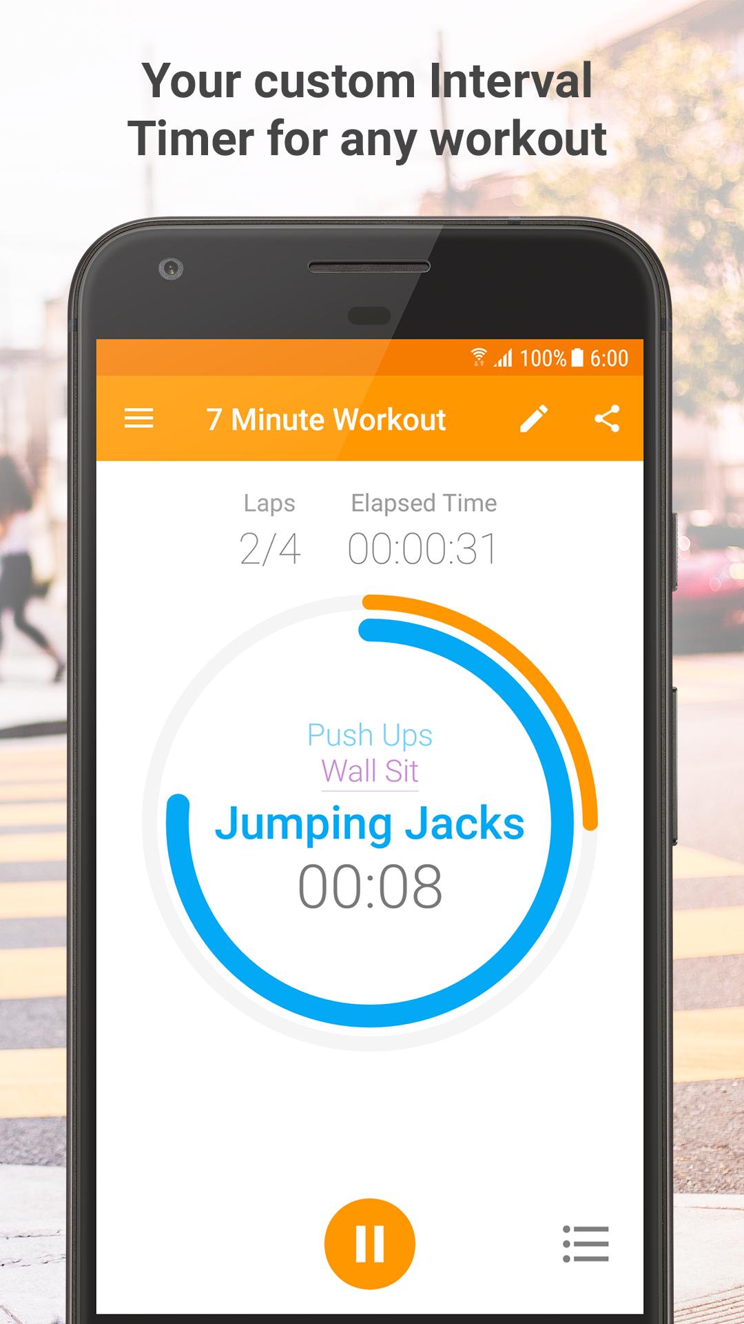 App จับเวลาตัวช่วยออกกำลังกาย